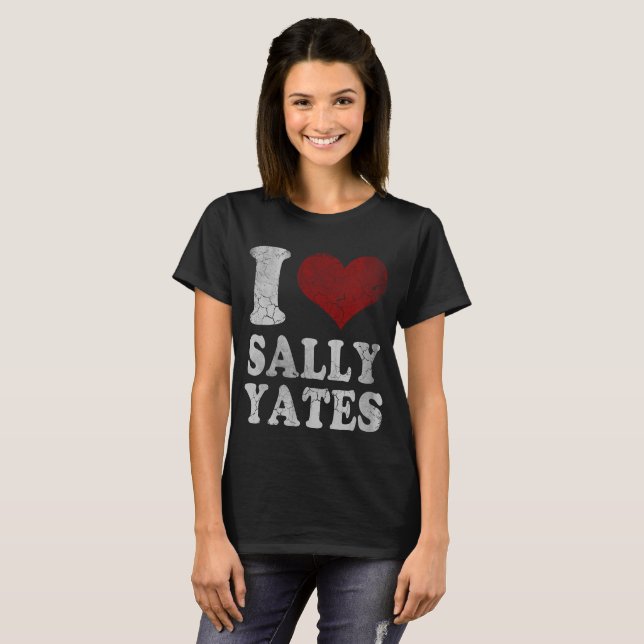 T-shirts Mim coração Sally Yates (Frente Completa)