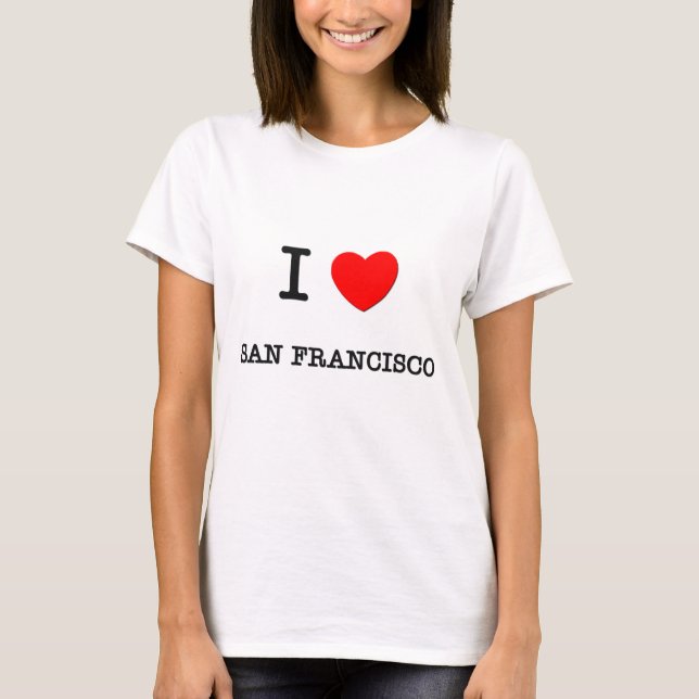 T-shirts Mim coração SAN FRANCISCO (Frente)