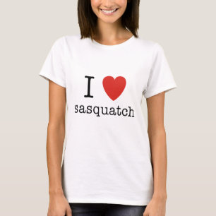 T-shirts Mim coração Sasquatch