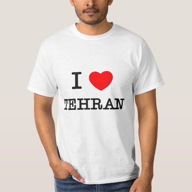 T-shirts Mim coração TEHRAN (Frente)