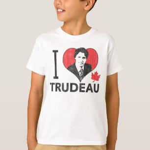T-shirts Mim coração Trudeau