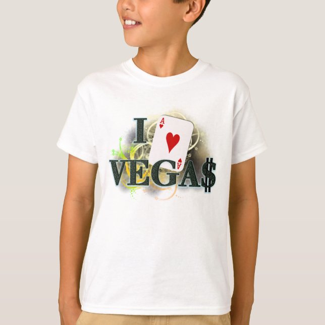 T-shirts Mim coração Vegas (Frente)