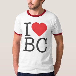 T-shirts MIM do CORAÇÃO campainha vermelha BC -