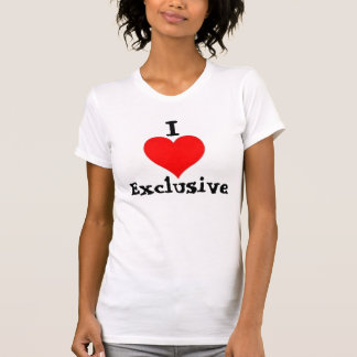 T-shirts Mim Exclusive do coração (T branco)