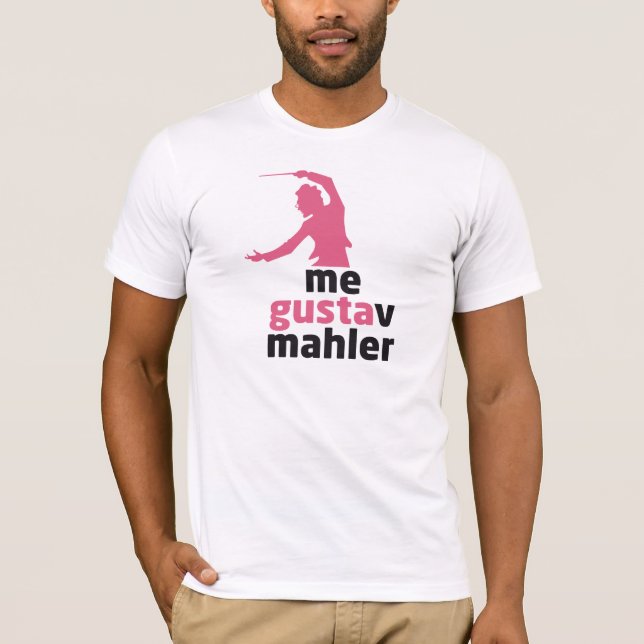 T-shirts Mim Gustav Mahler (Frente)