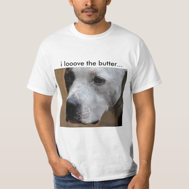 T-shirts mim looove a manteiga… (Frente)