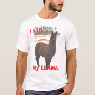 T-shirts Mim LUV meu LAMA