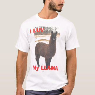 T-shirts Mim LUV meu LAMA