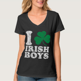 T-shirts Mim meninos do irlandês do trevo
