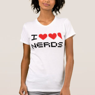 T-shirts Mim nerd do coração