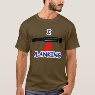 T-shirts Mim Planking do coração