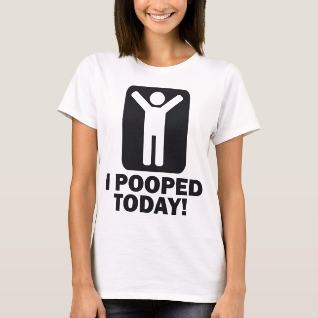 T-SHIRTS MIM POOPED HOJE (Frente)