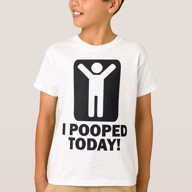 T-SHIRTS MIM POOPED HOJE (Frente)