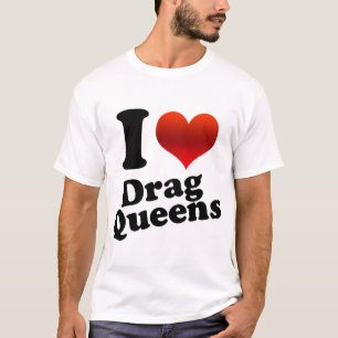 T-shirts Mim Queens de arrasto do coração