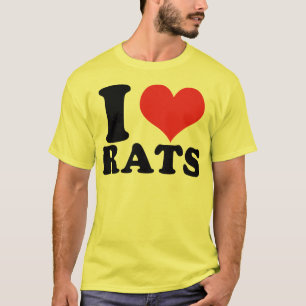 T-shirts Mim ratos do coração básicos
