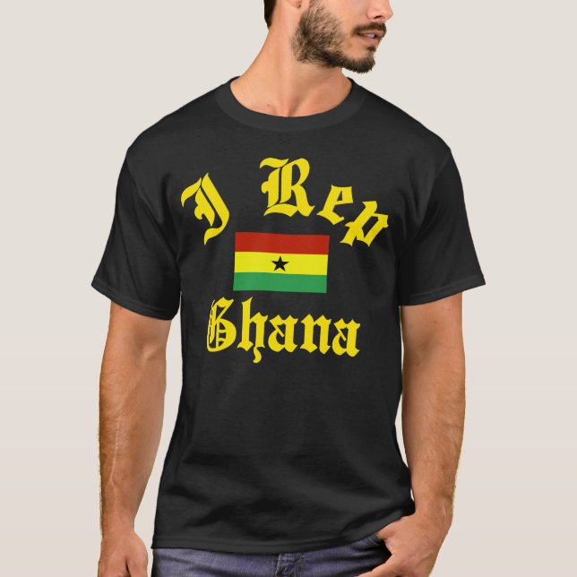 T-shirts Mim representante Ghana (Frente)
