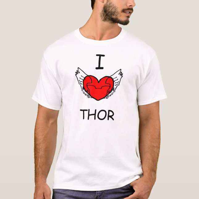 T-SHIRTS MIM THOR DO CORAÇÃO (Frente)