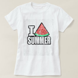 T-shirts Mim verão DS do coração