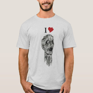 T-shirts Mim zombis do coração