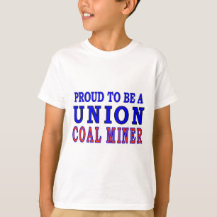 T-SHIRTS MINEIRO DE CARVÃO DA UNIÃO