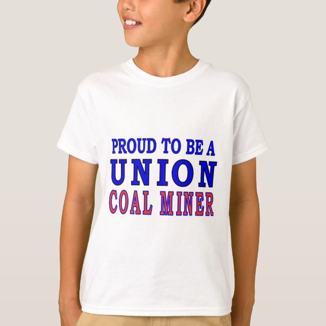 T-SHIRTS MINEIRO DE CARVÃO DA UNIÃO (Frente)
