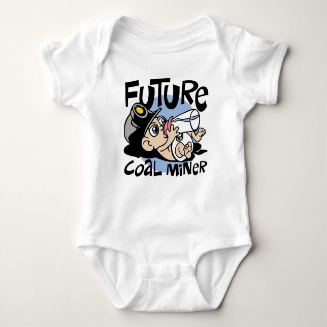 T-SHIRTS MINEIRO DE CARVÃO FUTURO (Frente)
