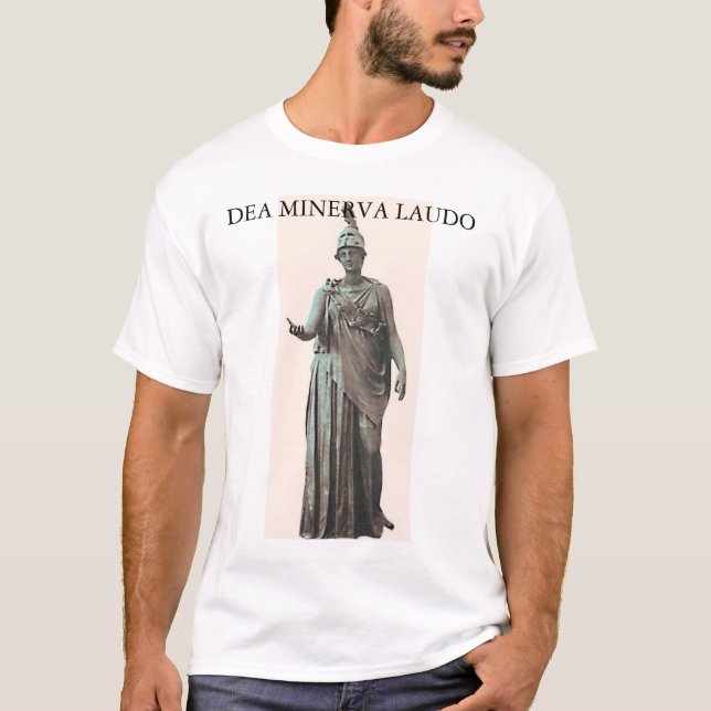 T-SHIRTS MINERVA LAUDO DO DEA (Frente)