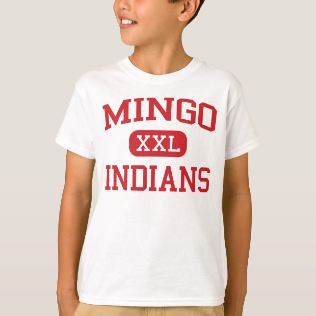 T-shirts Mingo - Indianos - Médio - Mingo Junction Ohio (Frente)