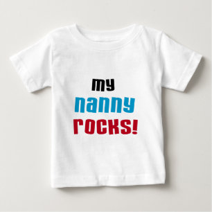 T-shirts Minha babá Rocks T shirts e Gifts