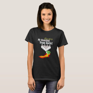 T-shirts Minha boliche/equipe de bebendo é muito ruim