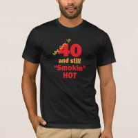 Minha cara tem 40 anos velha e ainda Smokin quente