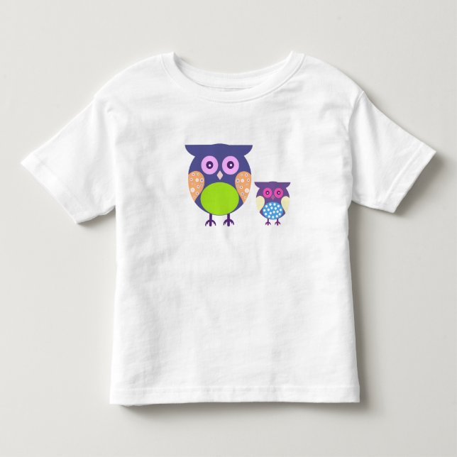 T-shirts minha coruja do bebê (Frente)