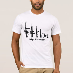 T-shirts Minha família (armas do amor de I)