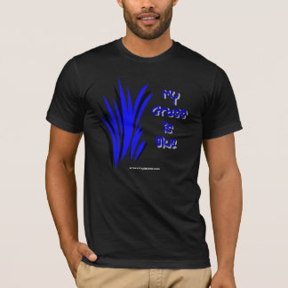 T-SHIRTS MINHA GRAMA É AZUL