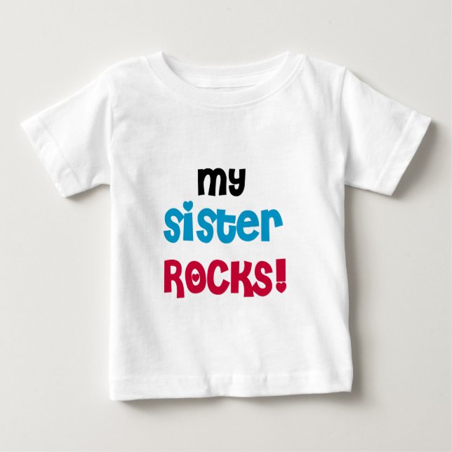 T-shirts Minha Irmã é Incrível (Frente)