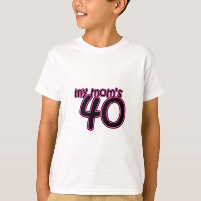 T-shirts Minha mãe 40 (Frente)