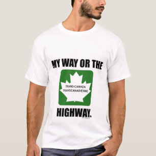 T-SHIRTS MINHA MANEIRA OU O T DA ESTRADA