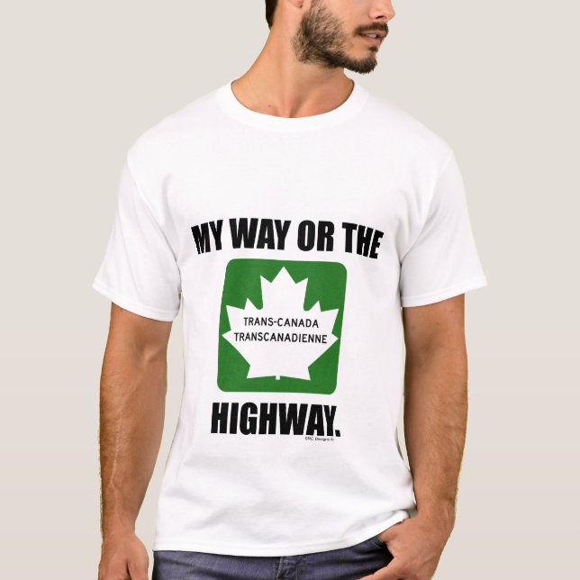 T-SHIRTS MINHA MANEIRA OU O T DA ESTRADA (Frente)