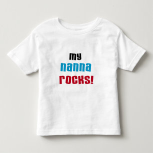 T-shirts Minha Nanna Rocks T shirts e presentes