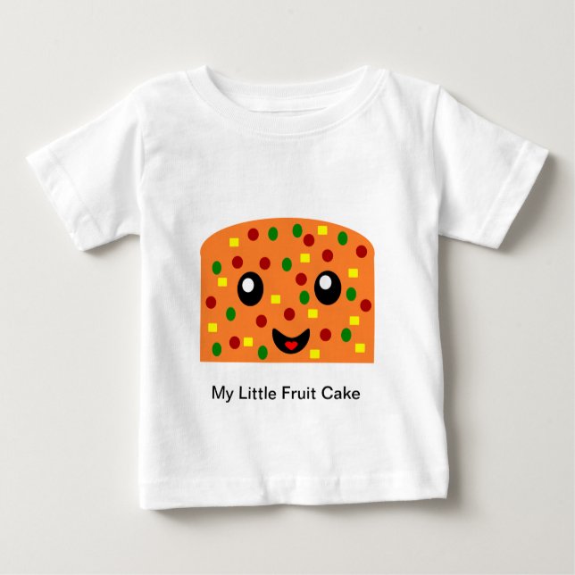 T-shirts Minha pequena Fruta de Bolo (Frente)