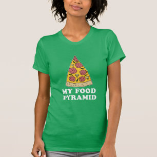 T-shirts Minha pirâmide de Comida