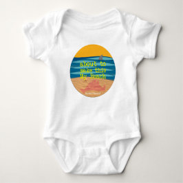 T-shirts Minha praia - O Bebê da Martha's Vineyard Romper
