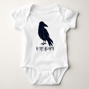 T-shirts Minha primeira silhueta negra de Halloween