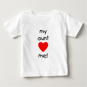 T-shirts Minha tia Amor Me