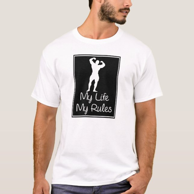 T-shirts Minha vida minhas regras (Frente)