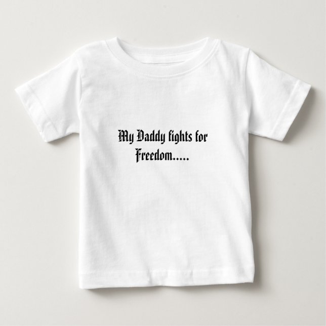 T-shirts Minhas lutas do pai para a liberdade ..... (Frente)