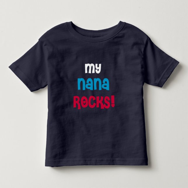 T-shirts Minhas rochas de Nana (Frente)