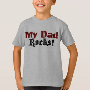 T-shirts Minhas rochas do pai