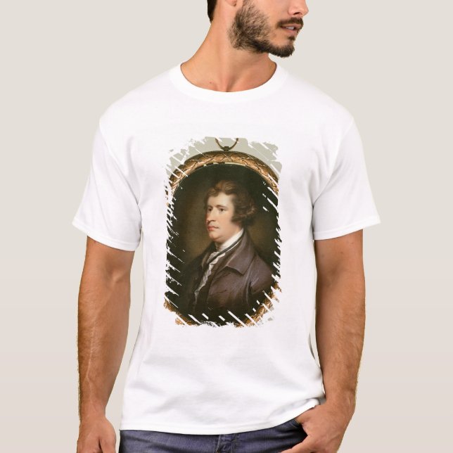 T-shirts Miniatura de Edmund Burke, 1795 (Frente)