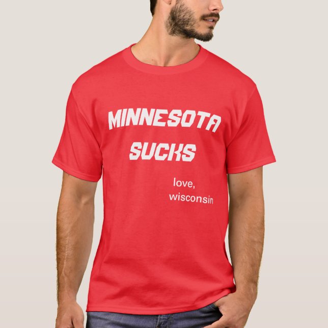 T-shirts minnesota suga (Frente)
